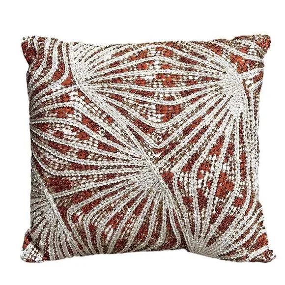 Beaded Accent Pillow Small 11