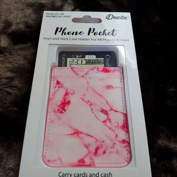 iDecoz Phone Pocket for Cell Phone Pink