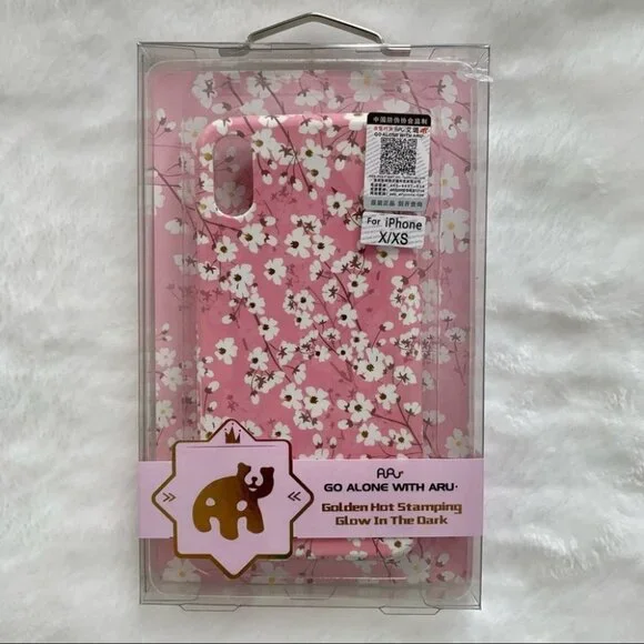 NEW iPhone X / iPhone XS Floral pattern case