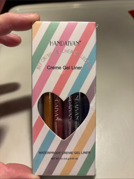 Waterproof Creme Gel Eyeliner Set - Brown, Purple, Blue