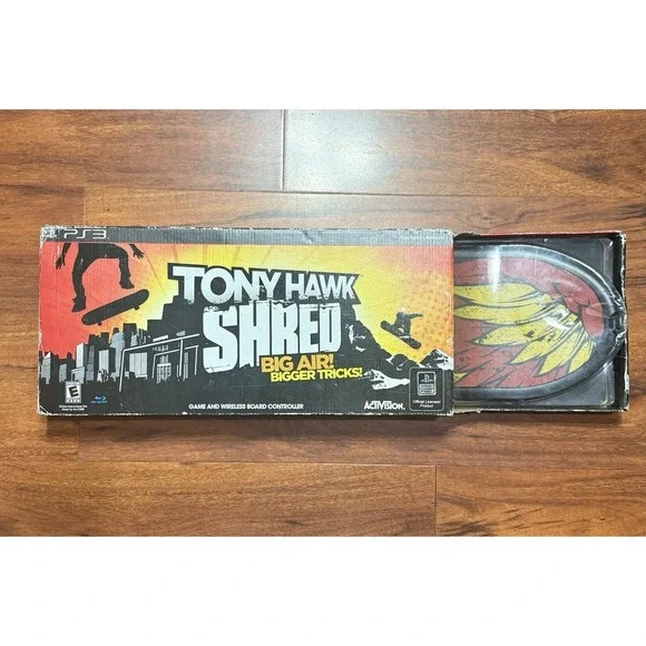 Tony Hawk: Shred Bundle (Sony PlayStation 3, 2010) Brand New - Game & Board