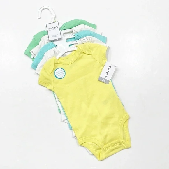 NEW Carter’s baby boys 5 pack bodysuits