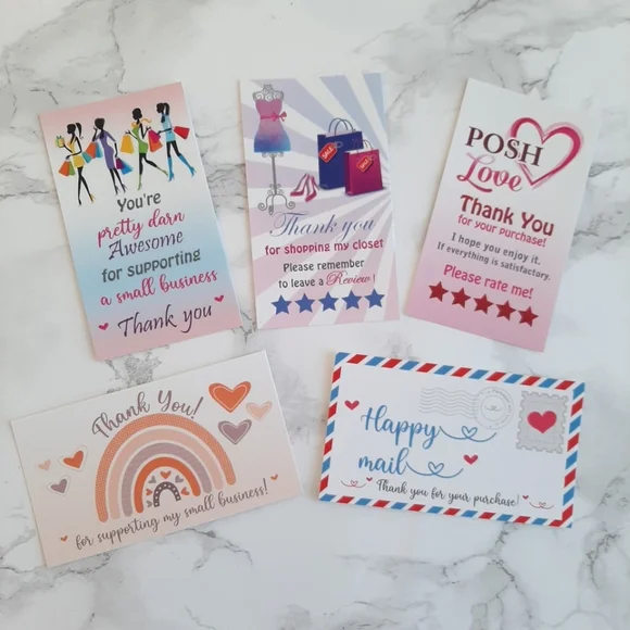 100 Thank You Cards