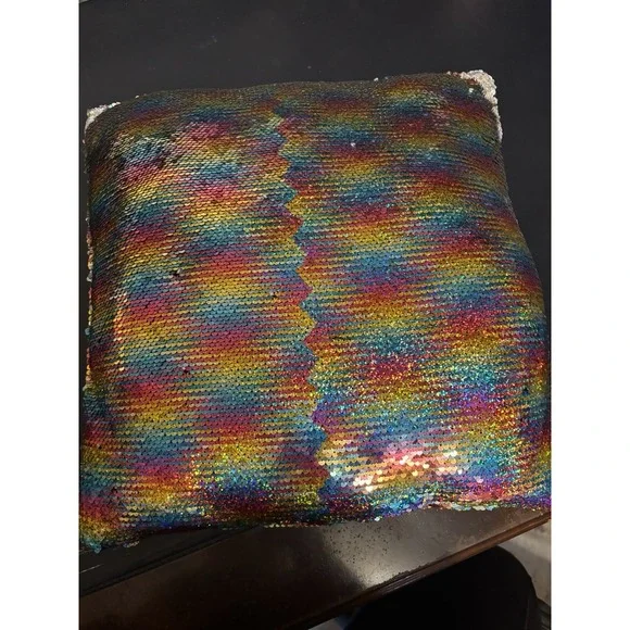 Reversible Sequins‎ Throw Pillow 16