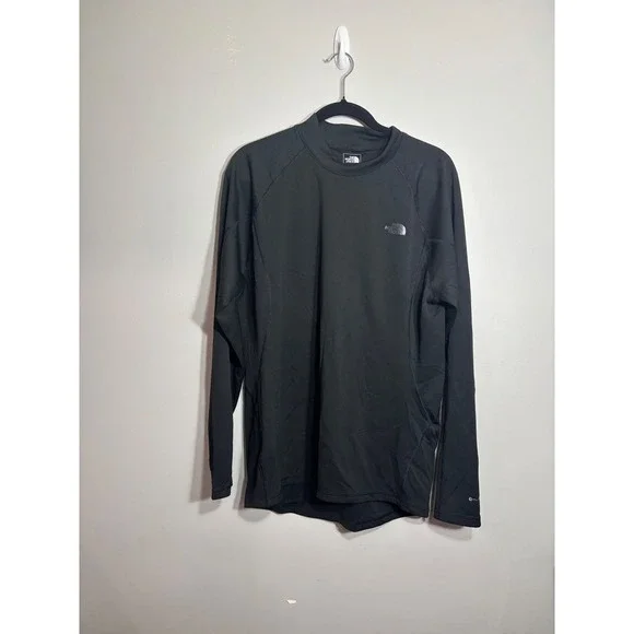 The North Face‎ FlashDry Long Sleeve Athletic Shirt Mens L Black