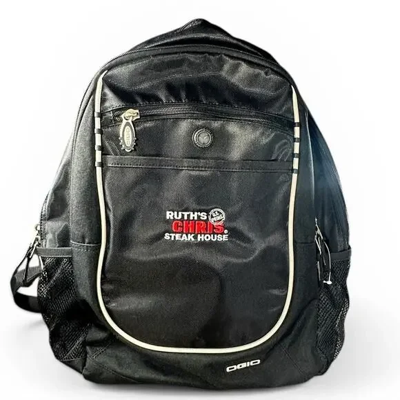 OGIO Backpack Black Ruth’s Chris Steak House Laptop Travel Bag