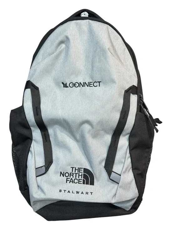 The North Face Stalwart Travel School Hiking Laptop Backpack Gray Black