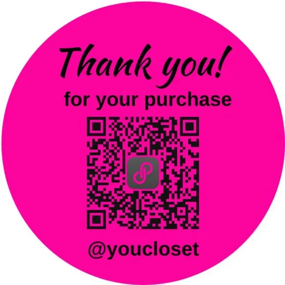 50 QR CODE STICKERS 100  2” Colorful QR  Stickers.