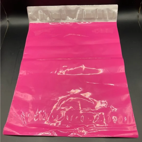 20 Poly Mailers 10”x 13” Vibrant Pink Shipping Bag
