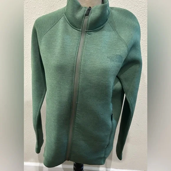 The North Face upholder mens zip up jacket Green Jacket size S