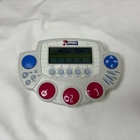 Tiger‎ Electronics 2005 Jeopardy Handheld Game 1200 Questions Travel Game
