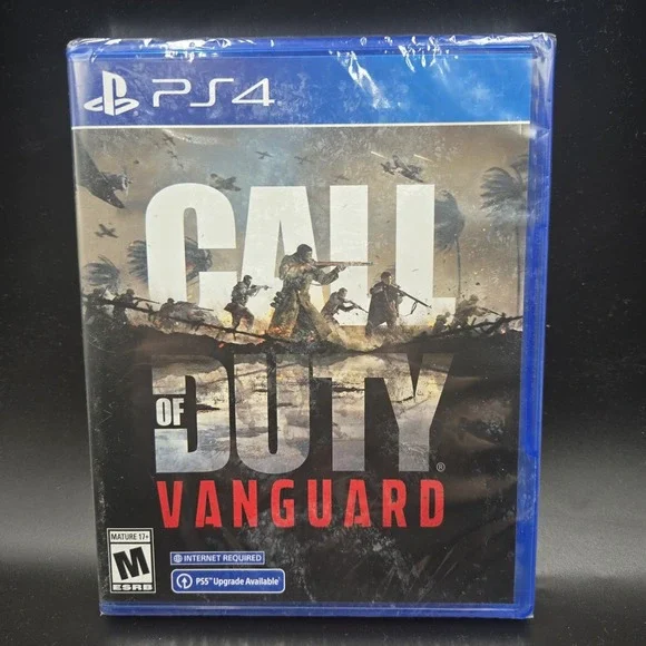 Call of Duty Vanguard PlayStation‎ 4 COD PS4 New Sealed PS5 upgrade Available