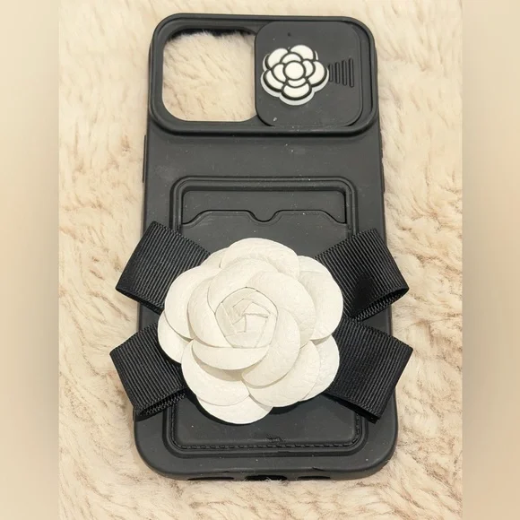 Chanel inspired iPhone 13 Pro Max Case like new