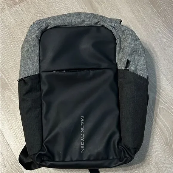 Mark Ryden Anti-Theft Fresh Laptop Backpack Gray and Black