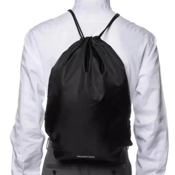 NEW Balenciaga Drawstring Backpack