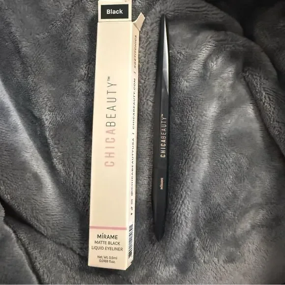 Chica beauty matte black liquid eyeliner, new in box