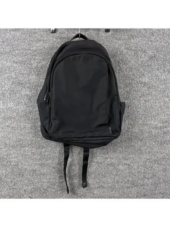Away Daypack Minimalist Nylon Laptop Travel Backpack Black Work Office College