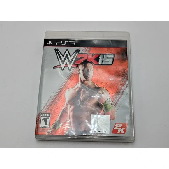 PS3 WWE 2K15 Wrestling Game Clean CIB Tested Complete Manual W2K15