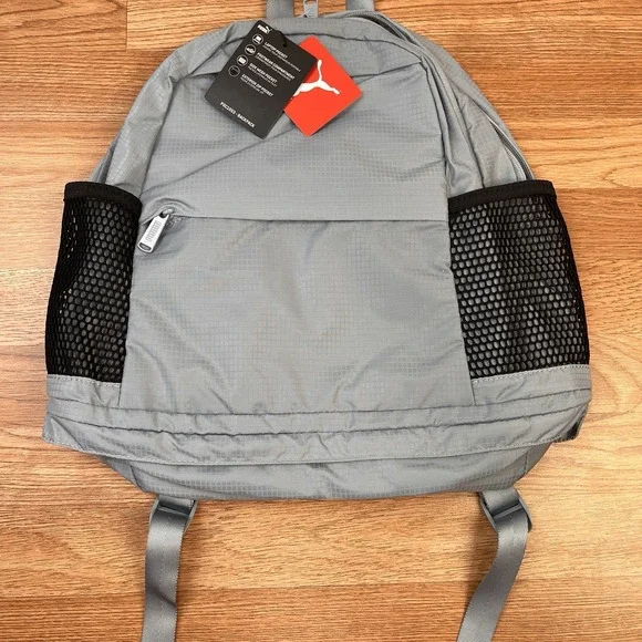 Puma Medium Grey Backpack with Shoe Compartment & Laptop Pocket‎ NEW