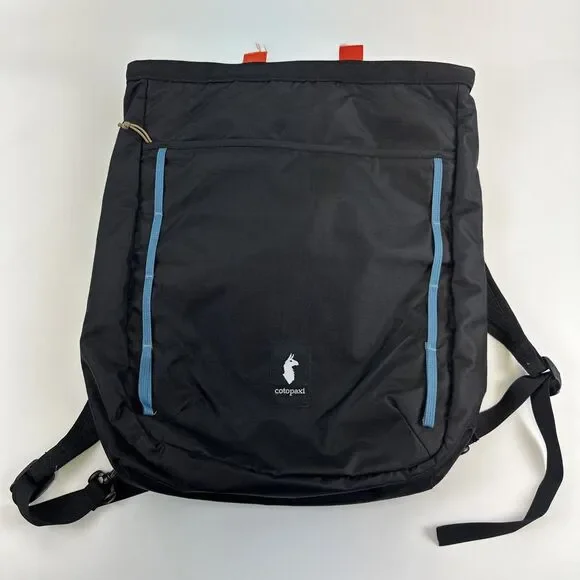 Cotopaxi Todo 16L Backpack FLAWED Black Zip Adjustable Flat Travel Hiking Bag