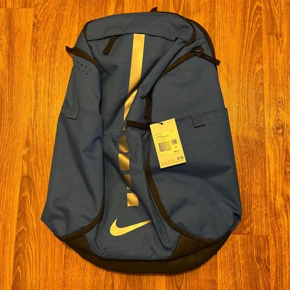 Nike Backpack Unisex MISC Blue Hoops Elite Pro BA5554-480 Basketball Sport Bag