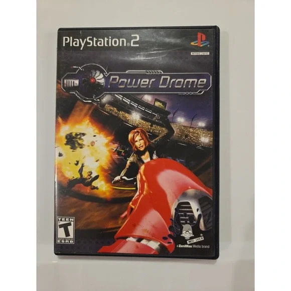 Power Drome (Sony Playstation‎ 2, PS2 2004) Complete W/ Manual And Tested