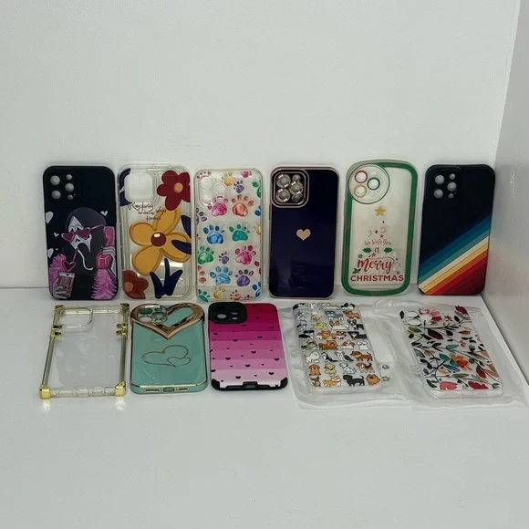 Lot of 12 IPhone 12 Pro Max fashion cases