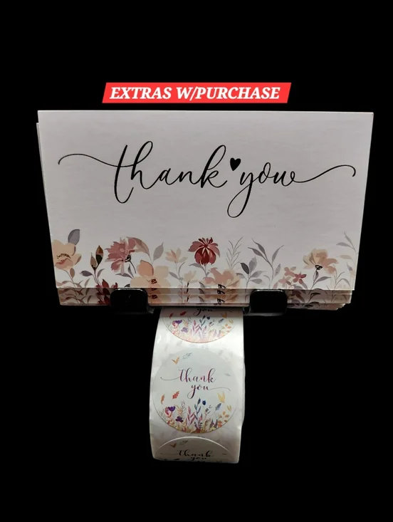550ct. 50ct Thank Cards 500ct. Thank You Stickers 3 Random Polymailers 🎊HP🎊