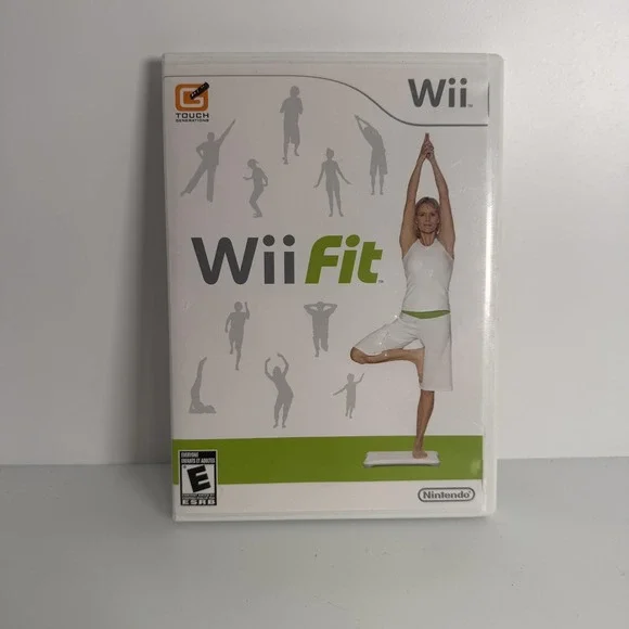 Wii Fit Nintendo Wii Game CIB E Everyone Fitness Health Nintendo 2008 NTSC