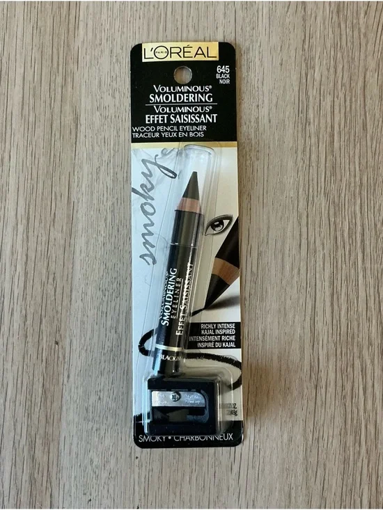 L'Oreal Pencil Eyeliner Packaging — White