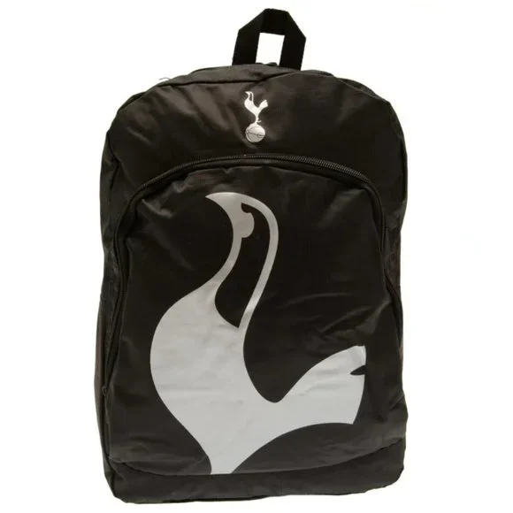 Tottenham Hotspur Black & Silver Backpack