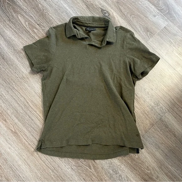 Banana Republic Olive Green Polo Shirt