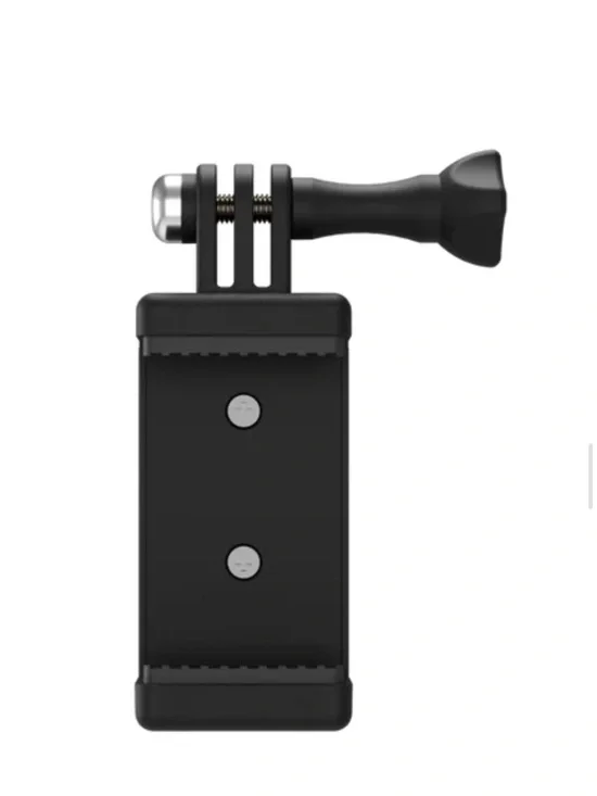 Universal Black Action Camera Phone Mount Adapter