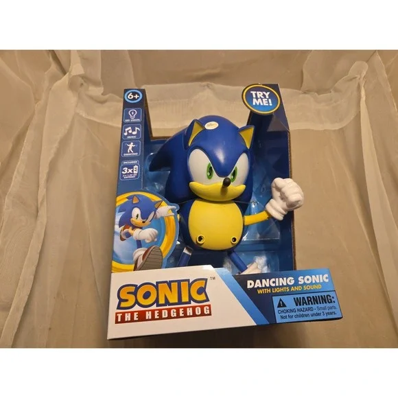 NEW Sonic The Hedgehog‎ Dancing LIGHT UP SOUND limited Edition Edition 10