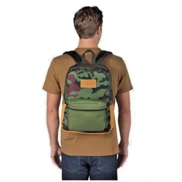 Jansport Super Suede New Olive Camo Sherpa Backpack 1525 Online Exclusive Travel