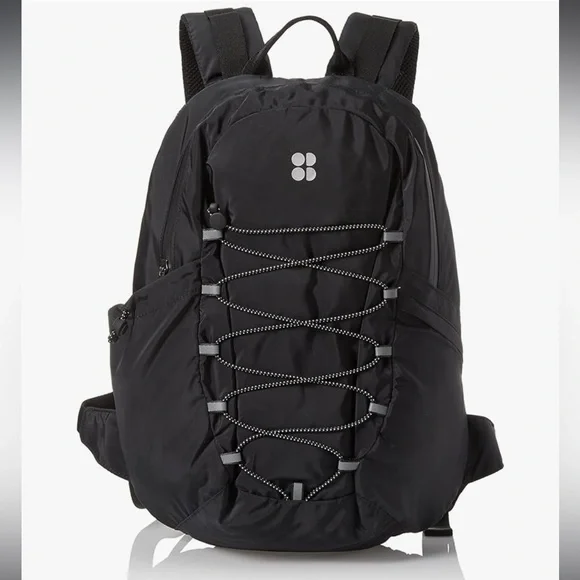 Sweaty Betty ON THE GO BACKPACK‎ Black Travel Vacation School Backpack