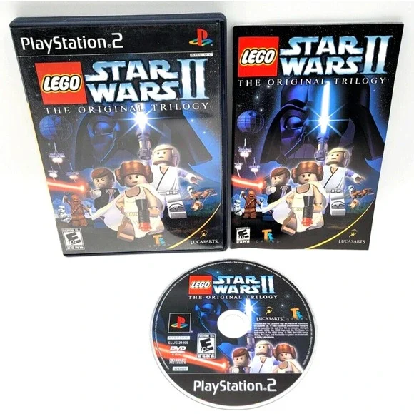 LEGO STAR WARS II THE ORIGINAL TRILOGY‎ CIB PS2 COMPLETE IN BOX PLAYSTATION 2