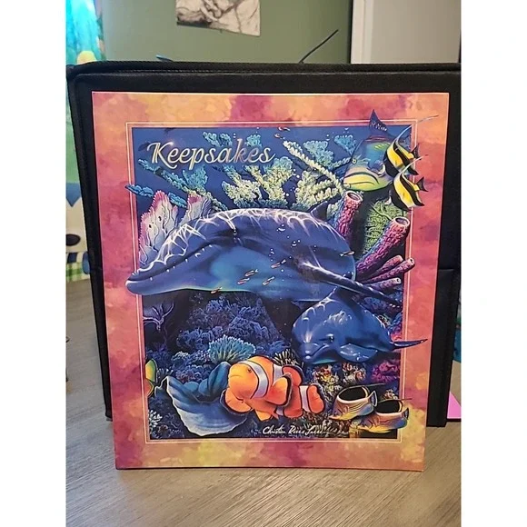 Rare Vintage Keepsakes‎ Scapbook Christian Riese Lassen 12x14 New Unused
