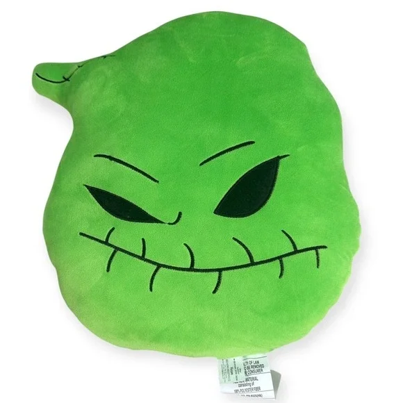 The Nightmare Before Christmas Oogie Boogie Plush‎ Pillow Disney Green