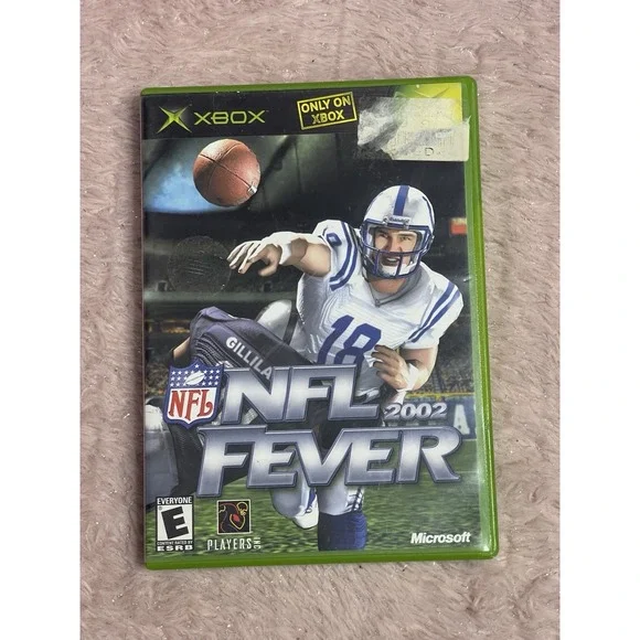 Microsoft Xbox NFL‎ Fever 2002 Game Mint Disc