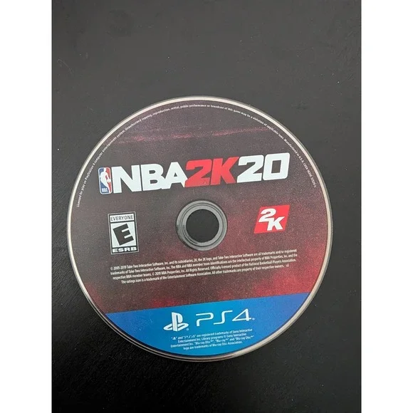 NBA 2K20 (PlayStation 4, PS4) DISC ONLY | Basketball Video‎ Game Sony