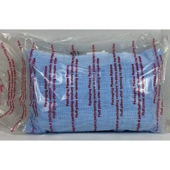 Room Essentials Toss Pillow Light Blue Small Decorative Accent Pillow New 12x18