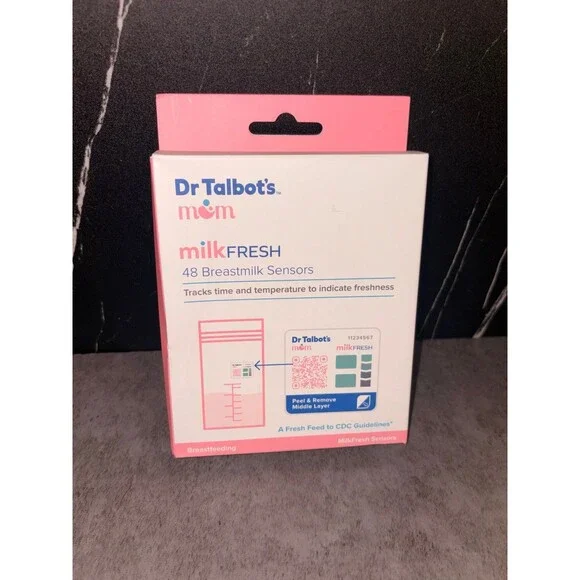 Dr. Talbot’s Mom Milk Fresh breast milk sensor  48 count  New in packaging