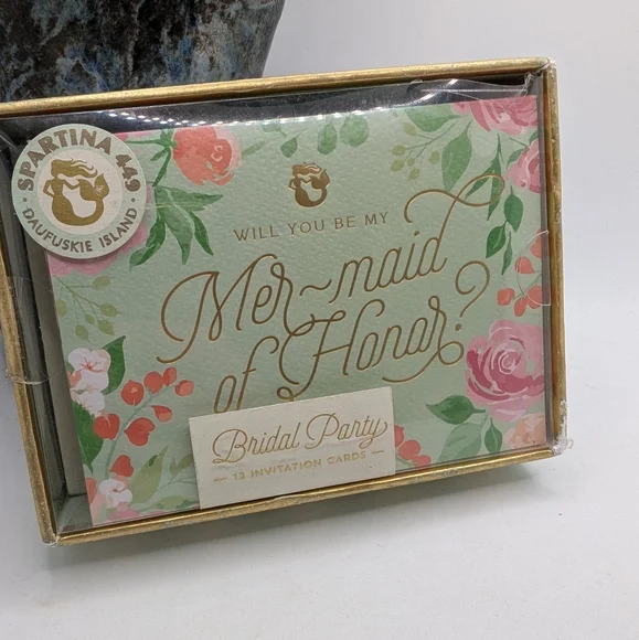 Spartina 449 Mermaid‎ Wedding Party Invitation Set