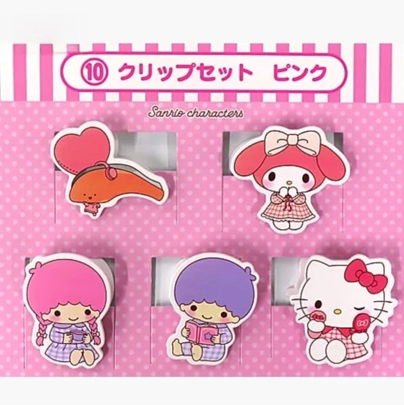 Sanrio Hello Kitty & Friends Clips 5 Pack