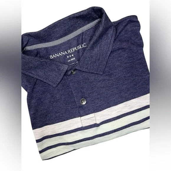 ~ BANANA REPUBLIC est.‎ 1978 Men's Polo Shirt Size XL