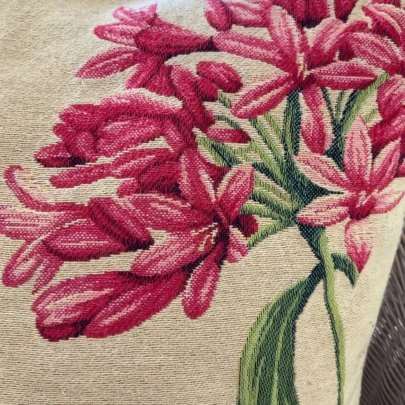 Beautiful Tapestry Throw Pillow Made in England