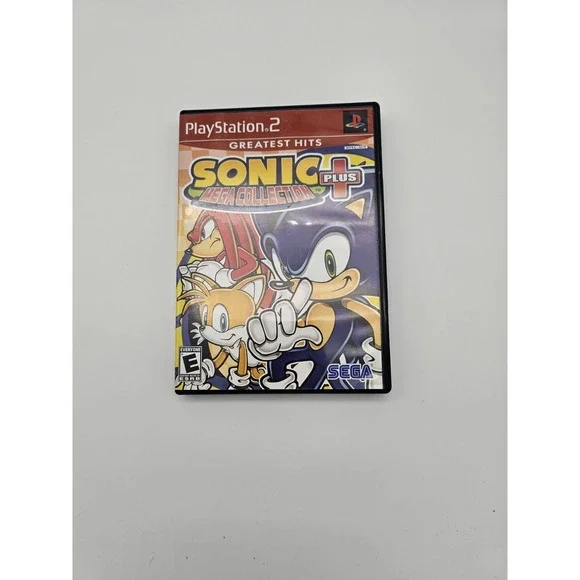 Sonic Mega Collection Plus PlayStation 2 PS2 CIB