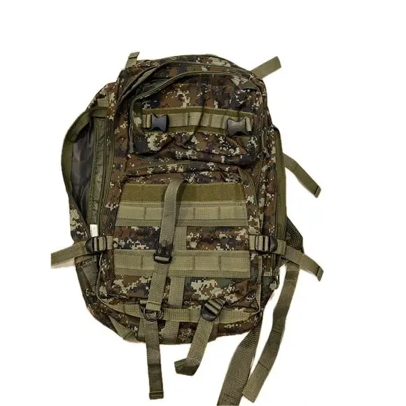 East West Green Camo Tactical Backpack