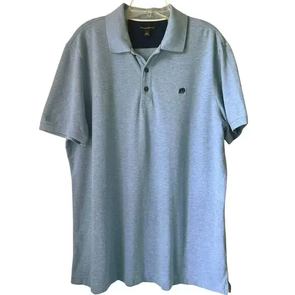 Banana Republic Classic Fit Blue Polo Mens Size XL Short Sleeve Work Golf Travel